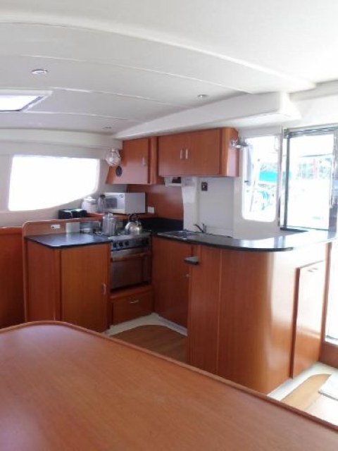 Used Sail Catamaran for Sale 2010 Leopard 46  Layout & Accommodations